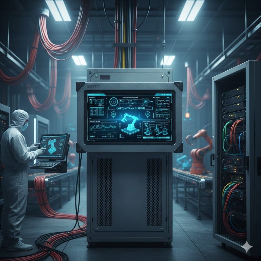 Endüstriyel PC Nedir? Otomasyonun Kalbi: Fabrika PC ve Makine Kontrol Sistemleri