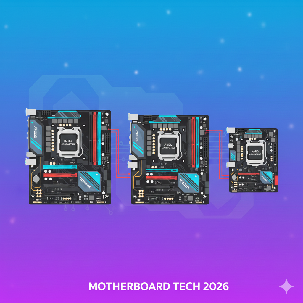 Anakart Nasıl Seçilir? 2026 CPU Uyum & Form Faktör Rehberi