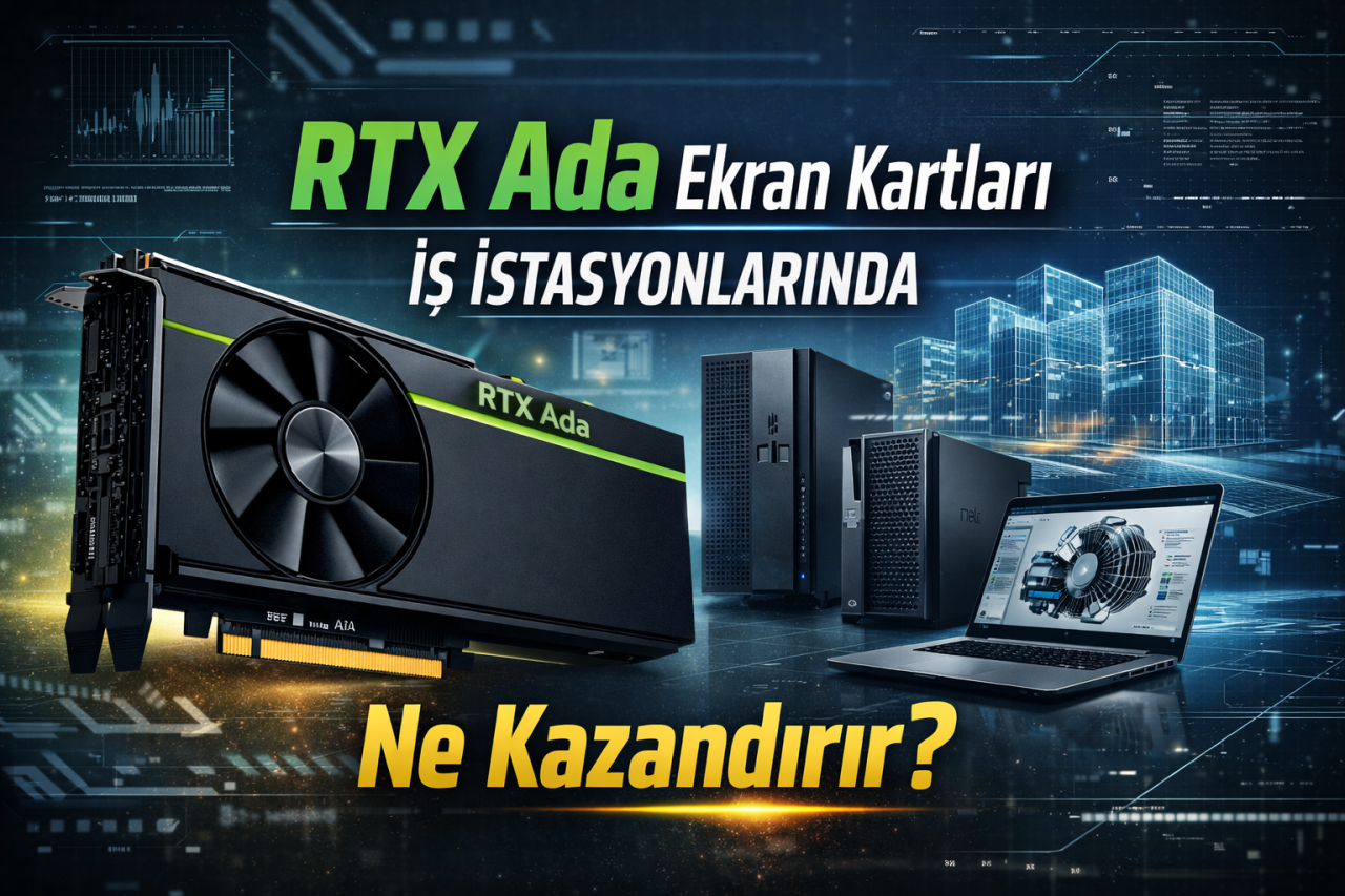 RTX Ada Ekran Kartları İş İstasyonlarında Ne Kazandırır?