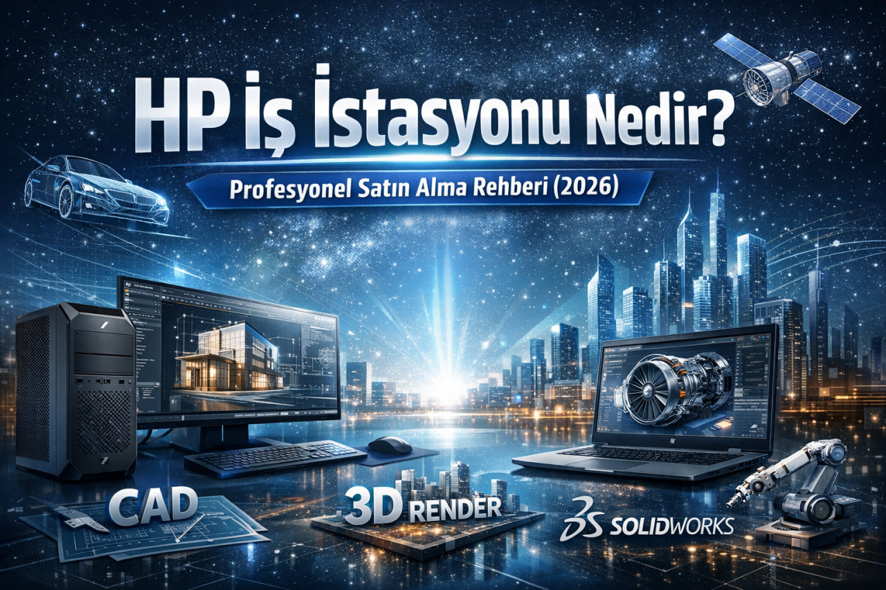 HP İş İstasyonu Nedir? Profesyoneller İçin Satın Alma Rehberi (2026)