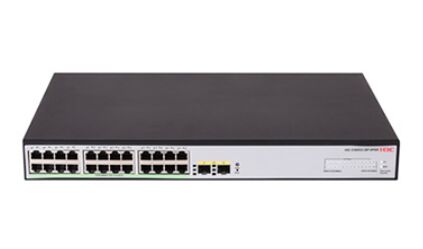 H3C S1600V2-26P-HPWR 24 PORT 10/100/1000 370W POE +2SFP YÖNETİLEBİLİR  POE SWİTCH