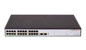 H3C S1600V2-26P-HPWR 24 PORT 10/100/1000 370W POE +2SFP YÖNETİLEBİLİR  POE SWİTCH