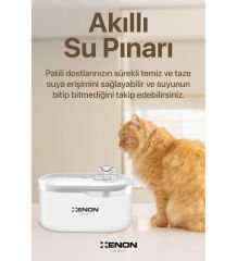 XENON SMART WIFI DESTEKLI KEDI SU PINARI X8650_M1