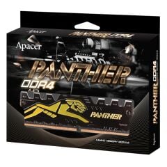 Apacer Panther Black-Gold 8GB 1x8GB 3200MHz CL16 DDR4 Gaming Ram (AH4U08G32C28Y7GAA-1)