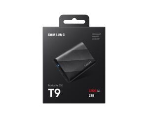 2TB SAMSUNG 2000/1950MB/s USB 3.2 GEN 2X2 TAŞINABİLİR T9 MU-PG2T0B/WW