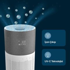 XENON SMART X7420 M0 AKILLI HAVA TEMIZLEYICI GRI