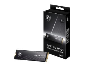 MSI SPATIUM M560 PCIE 5.0 NVME M2 2TB