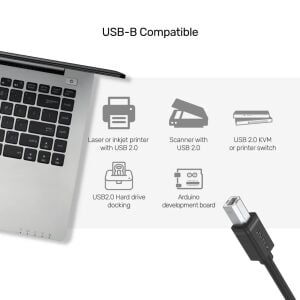 UNITEK USB-A TO USB-B YAZICI KABLO 3MT (Y-C420GBK)