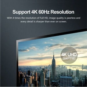 UNITEK DISPLAYPORT 1.2 KABLO 3MT 4K&60Hz (Y-C609BK)