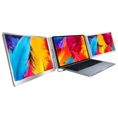 14″ Trimonitör Sabit Panel | USB-C Çoklu Ekran Çözümü