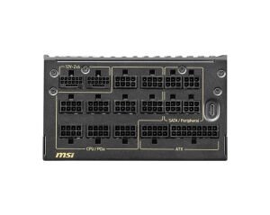 MSI MEG AI1600T PCIE5 1600W80+ TITANIUM FULMODULAR