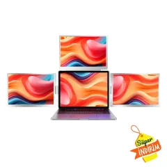 14″ Üçlü Trimonitör (Sabit Panel)