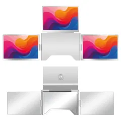 16″ Üçlü Trimonitör (Sabit Panel) | USB-C Çoklu Ekran Çözümü