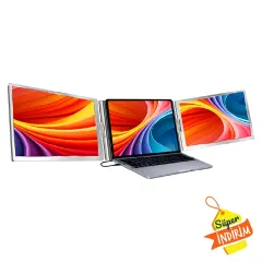 16″ Trimonitör (Sabit Panel) | Çoklu Ekran Çözümü – USB-C Display