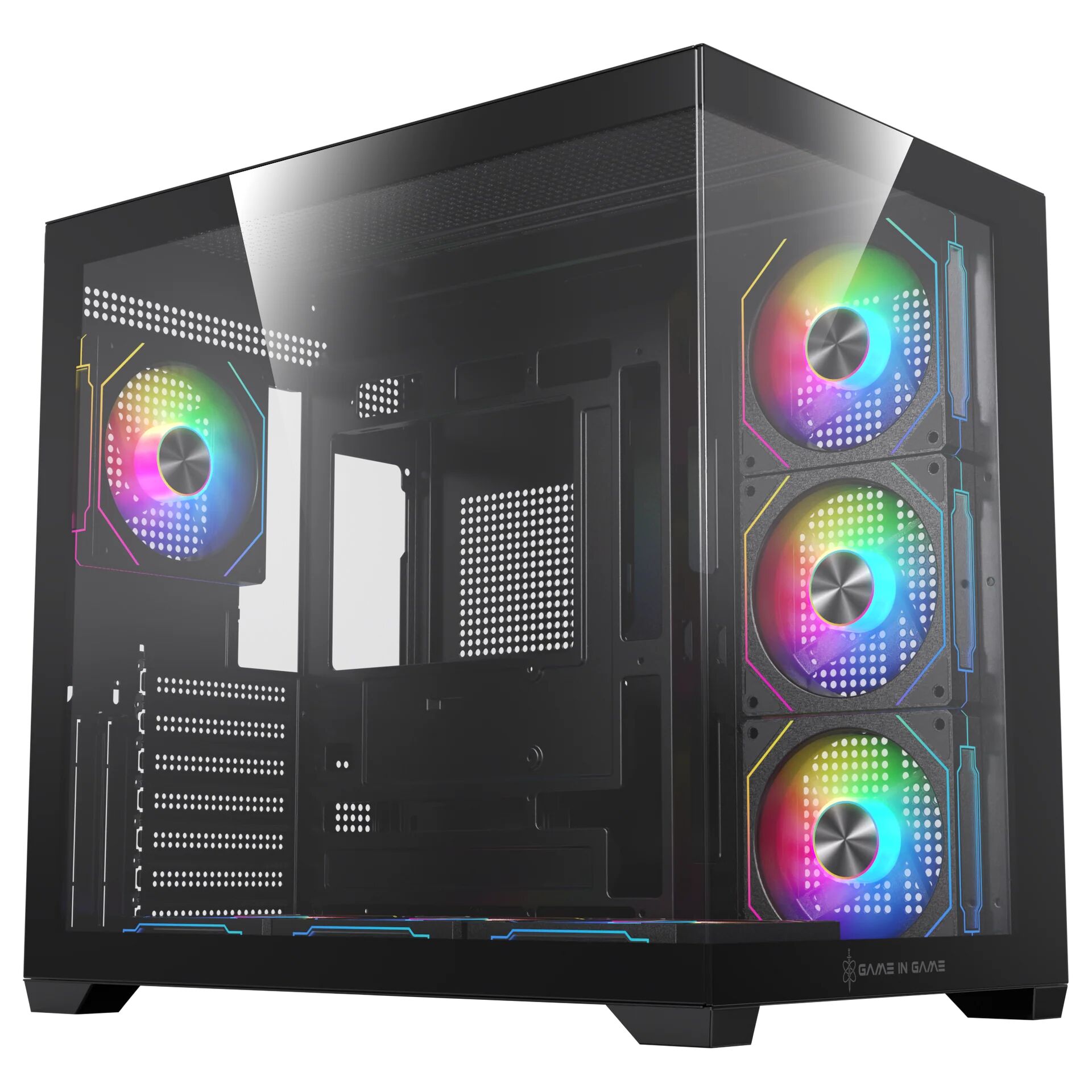 Game in Game DREAM Siyah 600w 7 Fanlı Akvaryum Kasa