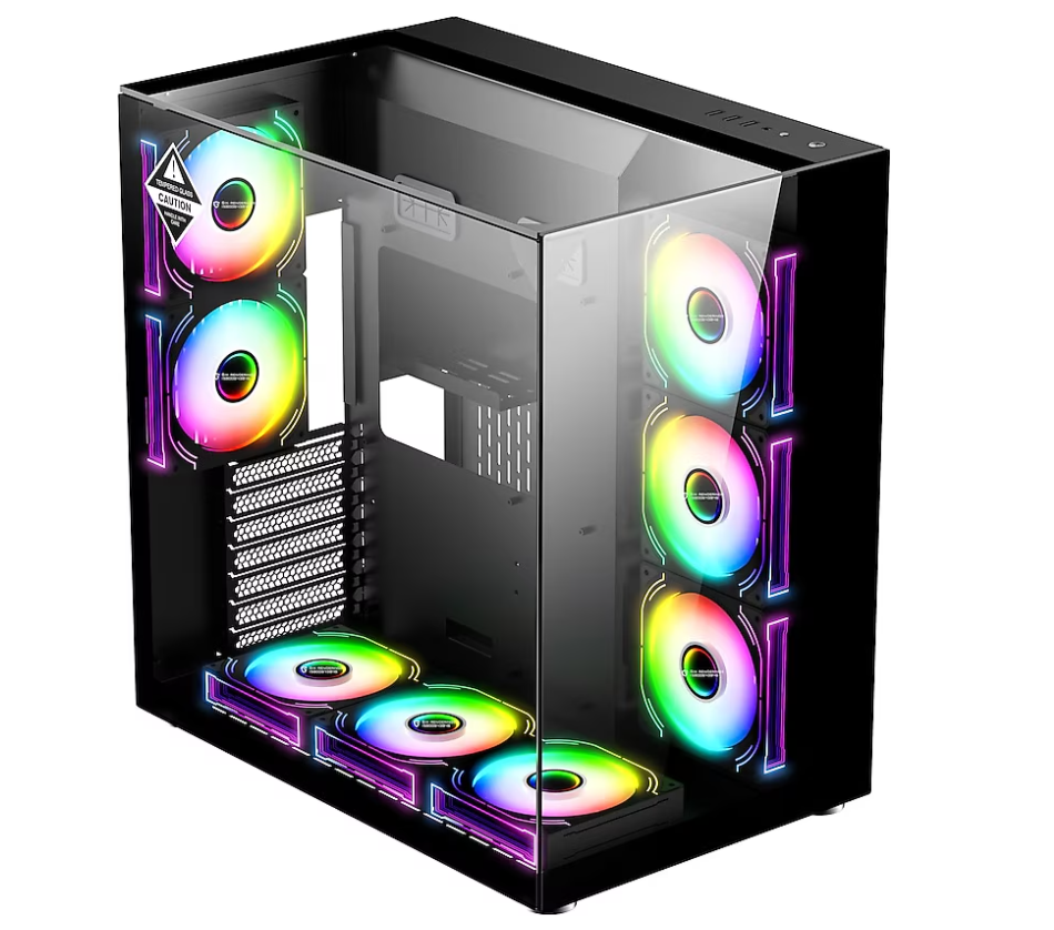 Zoko QUEEN Siyah 8 Fanlı Akvaryum