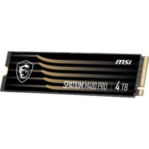 4TB MSI SPATIUM M480 PRO NVME M.2 SSD