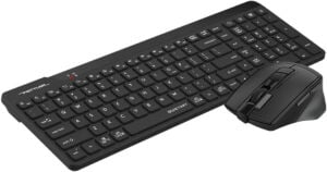 A4 TECH FG2400 Q 2.4 GHZ AİR2 SİYAH KLAVYE+MOUSE