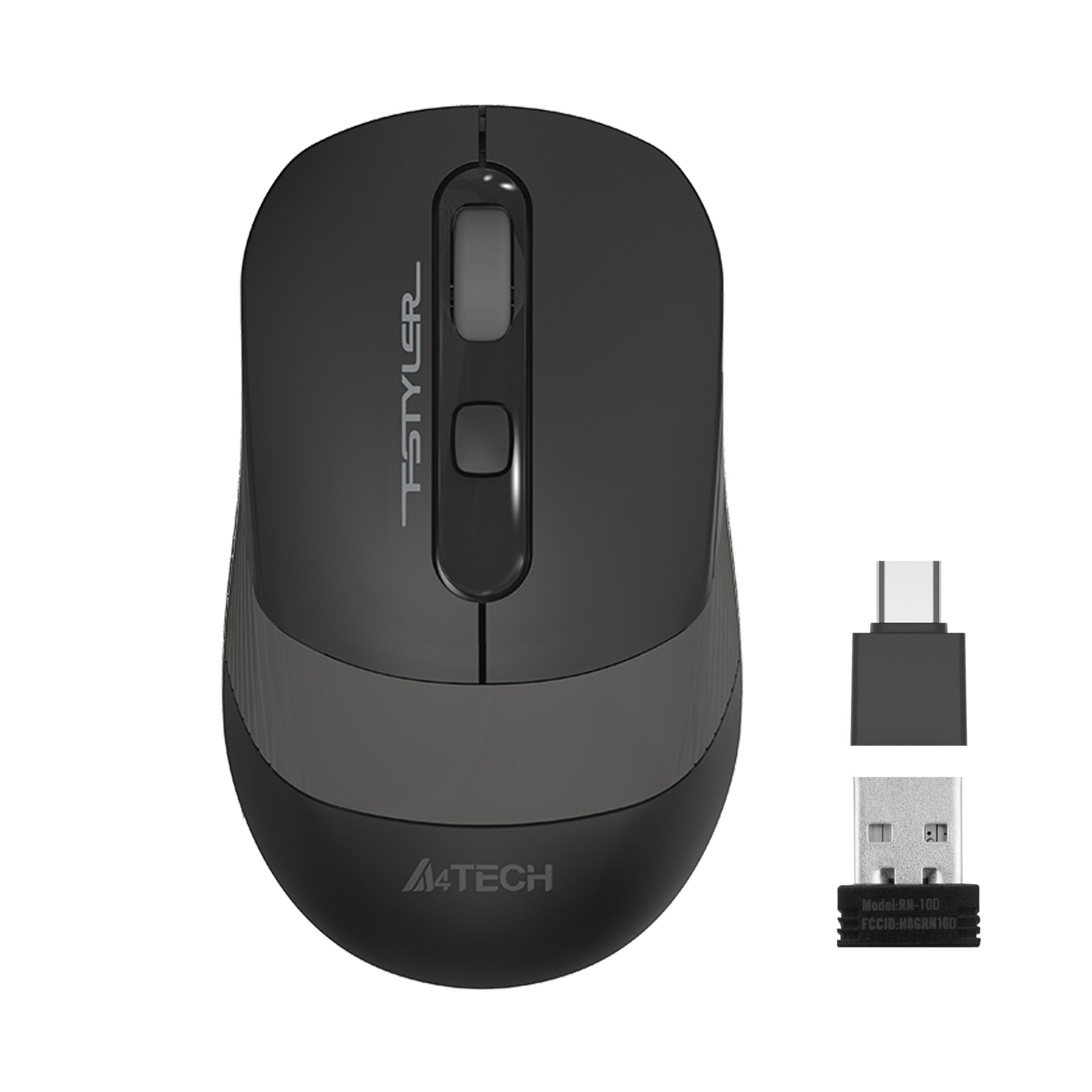 A4 TECH FG10CS OPTIK MOUSE SILENT GRİ 2000 DPI