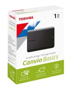 1TB CANVIO BASICS 2.5'' USB3.2 G1 TOSHIBA HDTB510EK3AA