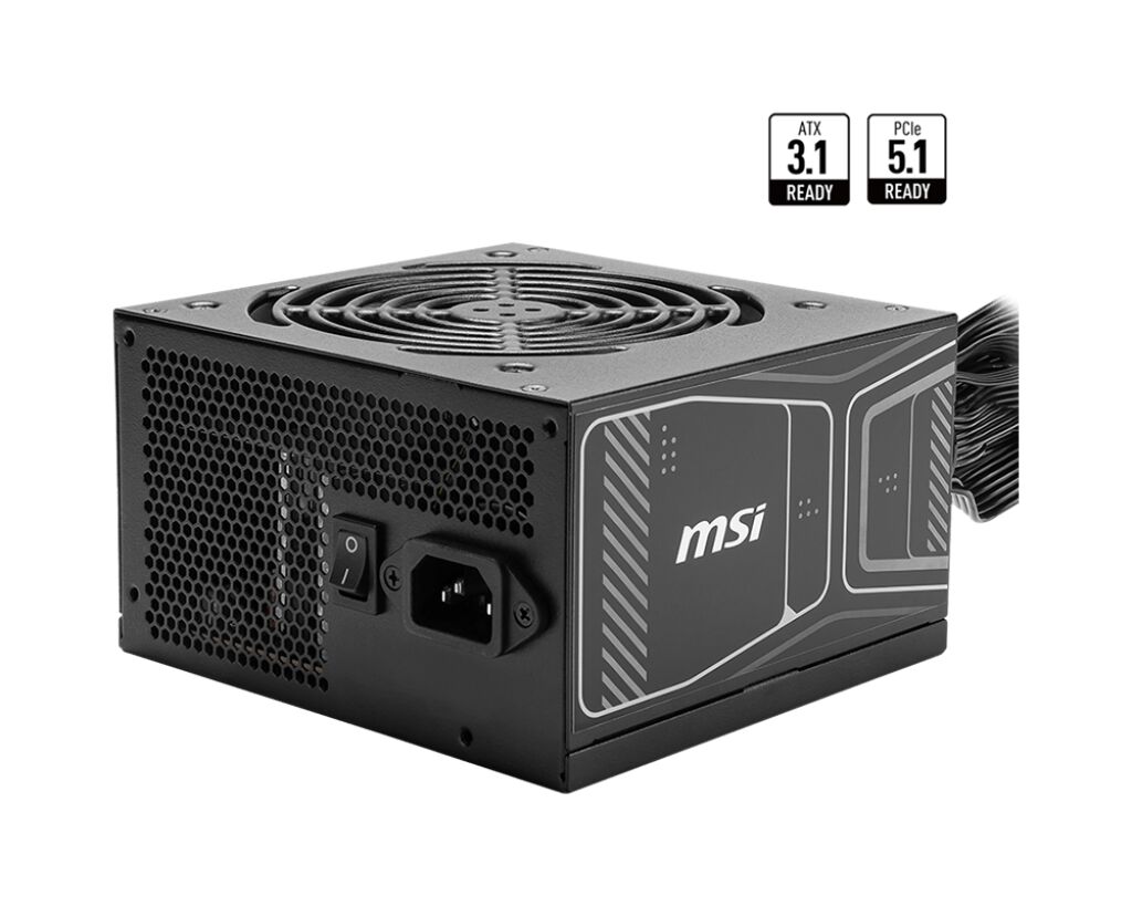 MSI MAG A850GN PCIE5 850W 80+ GOLD PSU NON-MODULAR
