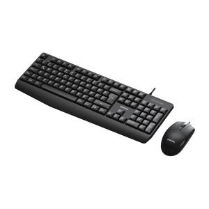 PHILIPS KABLOLU  KLAVYE&MOUSE SET SPT6237B SİYAH