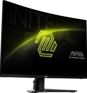 31.5 MSI MAG 32C6X 1MS 250HZ FHD CURVE 1500R VA ADAPTIVE-SYNC GAMING MONITOR
