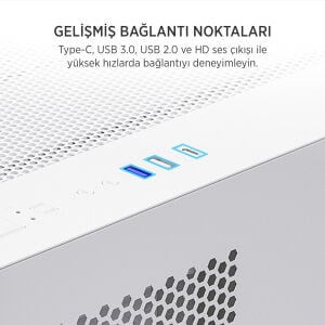 JAMES DONKEY STARK S700 650W BEYAZ GAMING KASA