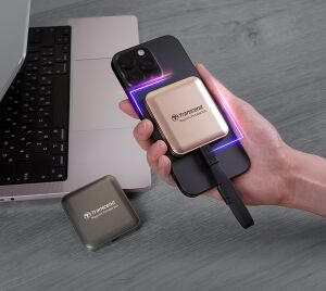 Transcend ESD420 Portable 1TB MagSafe Siyah SSD (TS1TESD420C)