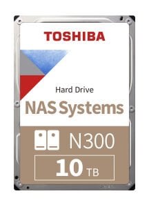 10TB TOSHIBA N300 RV 7200RPM 512MB MN10ADA10TS