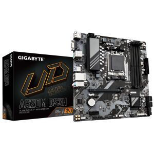 GIGABYTE A620M DS3H DDR5 6400Mhz(OC) M.2 mATX AM5