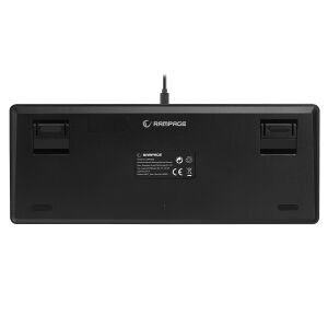 RAMPAGE GRANITE SİYAH/GRİ RED SWİTCH KLAVYE