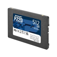 Patriot P220 512GB 550/500MB/s 2.5'' SATA3 SSD Disk (P220S512G25)