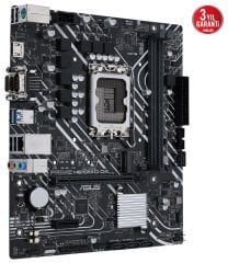 ASUS PRIME H610M-D D4 3200(OC) VGA HDMI DP M.2 mATX 1700p