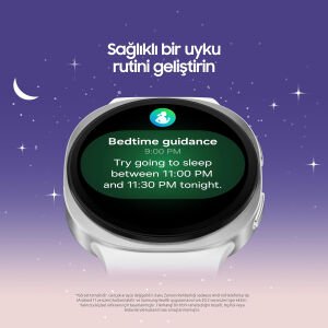 SAMSUNG WATCH 8 44MM SM-L330 SILVER AKILLI SAAT