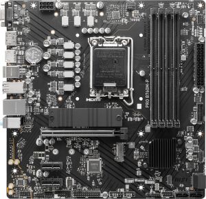 MSI PRO B760M-P DDR5 6800MHz(OC) M.2 HDMI mATX 1700p